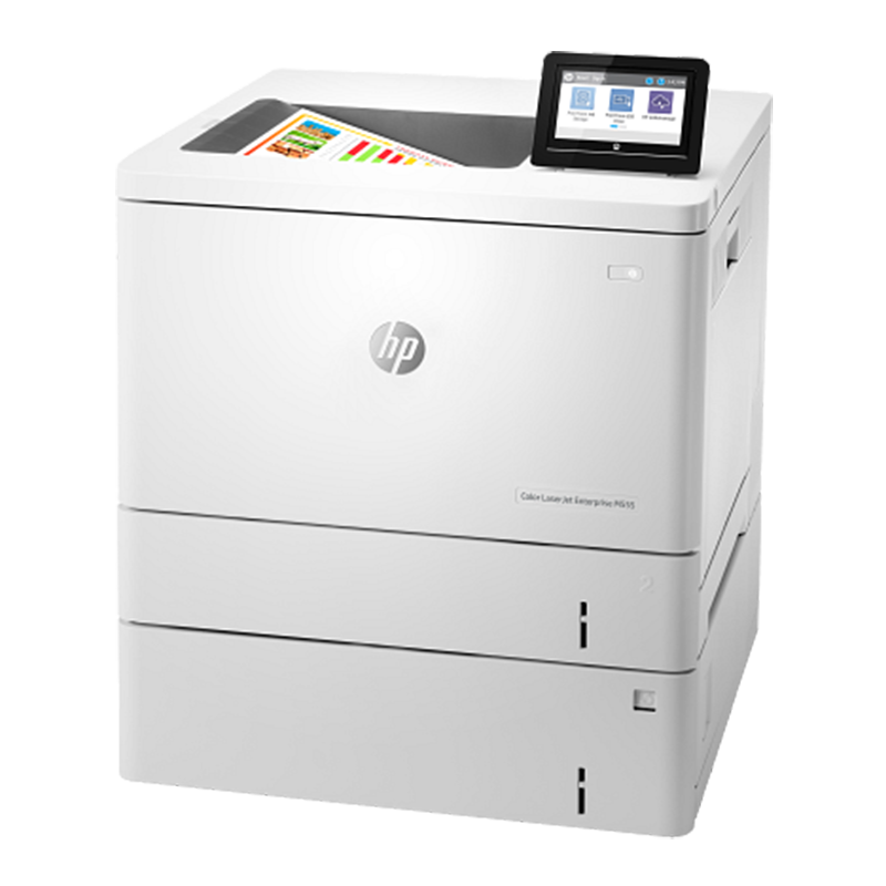 Принтер лазерный HP Color LaserJet Enterprise M555x, A4, цветная печать, двусторонняя печать, лоток 2300 листов, фото 3