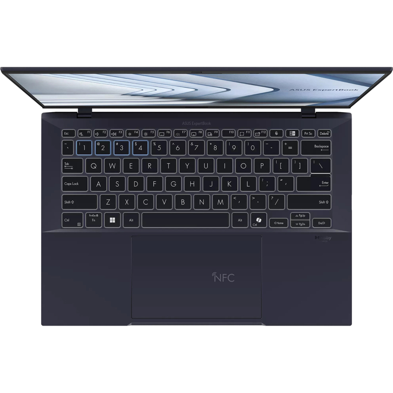 Ноутбук ASUS B9403CVAR-PP1795X 14"(2880x1800 OLED)/Intel Core 7 150U(1.8Ghz)/32768Mb/1024PCISSDGb/noDVD/Int:shared/Cam/BT/WiFi/63WHr/war 1y/0.95kg/Star Black/Win11Pro + магн корп; NumberPad; чехол; кабель microHDMI--RJ45, фото 8