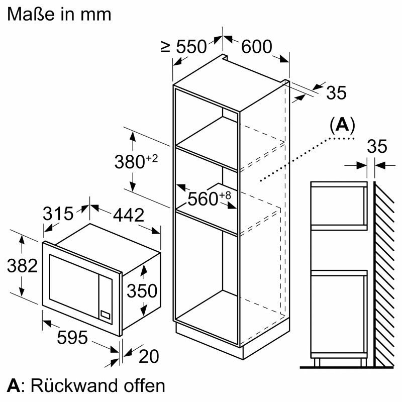 Встраиваемая микроволновая печь Bosch BFL623MB4, фото 5