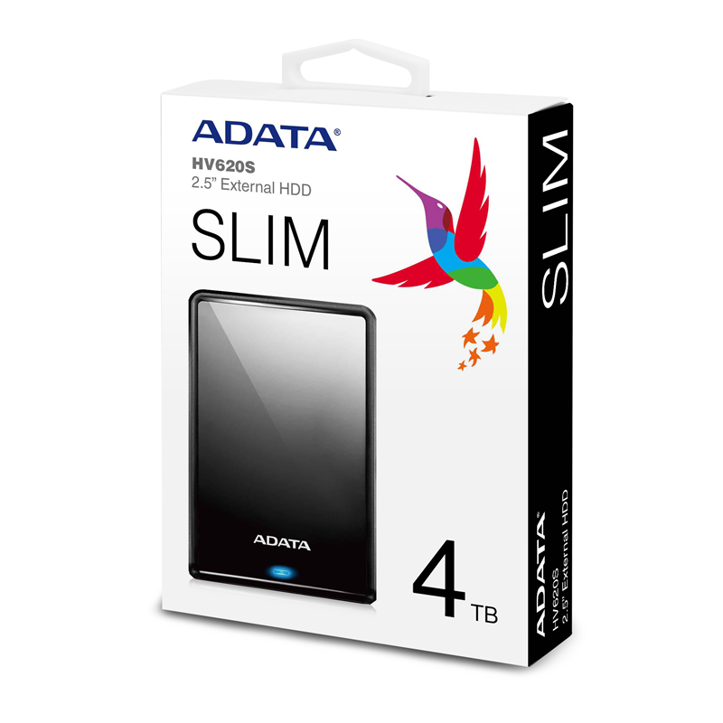 Внешний накопитель ADATA AHV620S-4TU31-CBK, HDD 4 ТБ, USB 3.2 Gen 1 Type-A, фото 9
