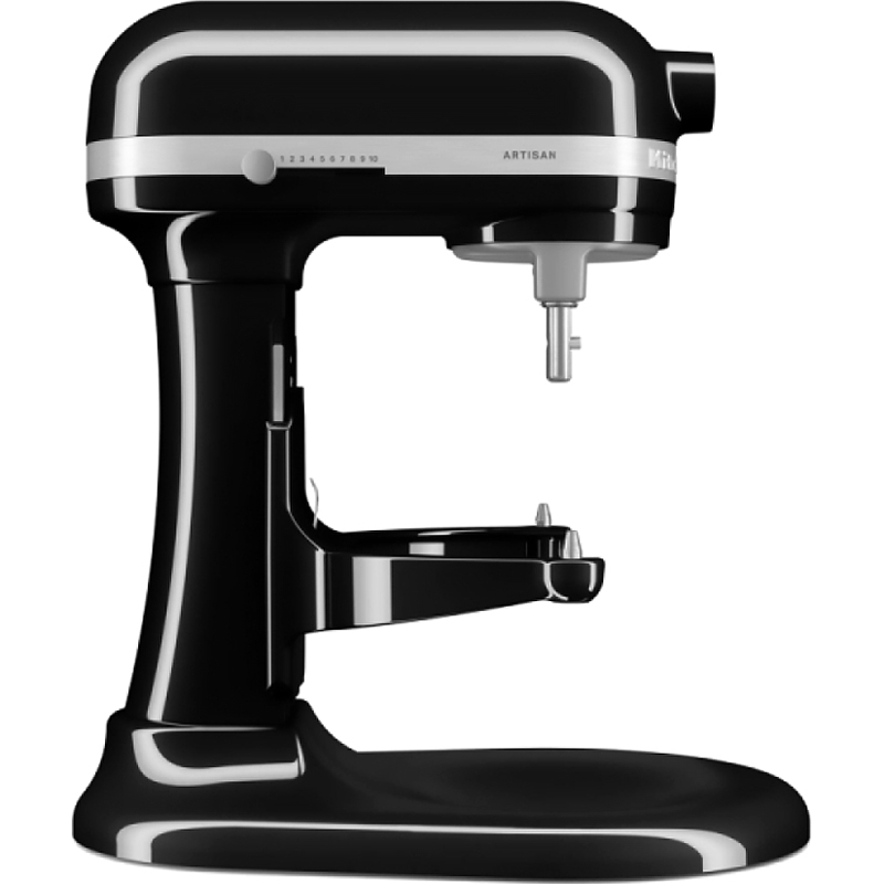 Планетарный миксер KitchenAid Artisan 5KSM70SHXEOB, 6,6 л, 375 Вт, подъёмная чаша, чёрный, фото 6