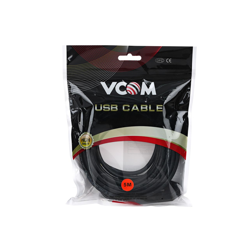 Кабель Vcom USB3.0-repeater, USB 2.0 Type-AM, USB 2.0 Type-AF, 5 м, фото 2