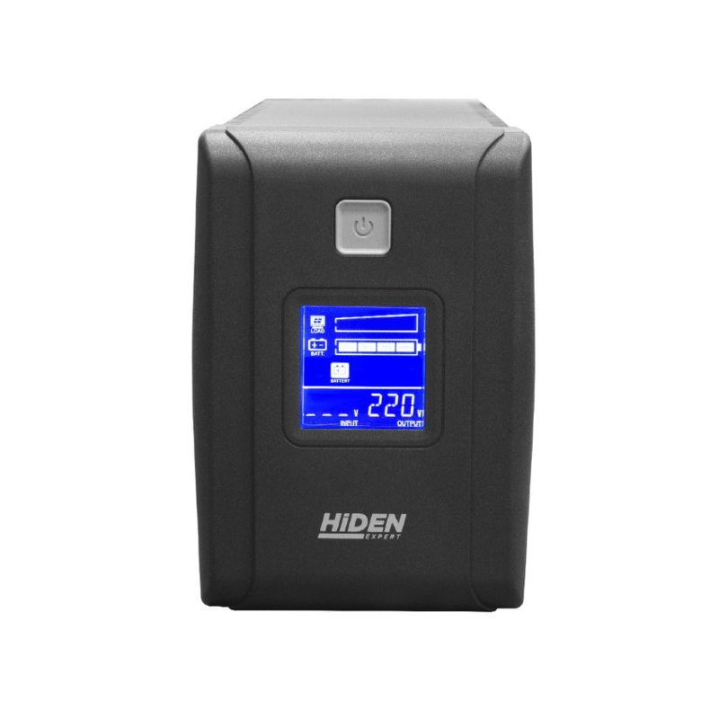 ИБП Hiden Line-Iinteractive Tower UPS Schuko LCD ULS600С, 600 ВА, 360 Вт, Line-Interactive, 2 розетки, фото 3