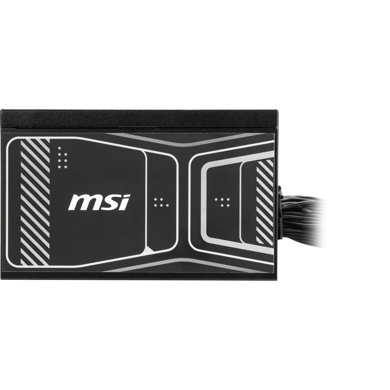 Блок питания MSI MAG A750GN PCIE5, 750 Вт, 80 PLUS Gold, ATX, активный PFC, вентилятор 120x120 мм, фото 2
