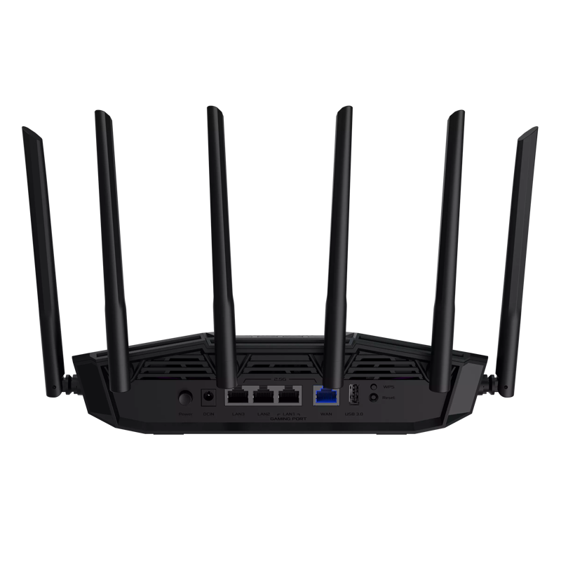 Wi-Fi роутер ASUS TUF-BE6500, Wi-Fi 7, 3 порта LAN, фото 2