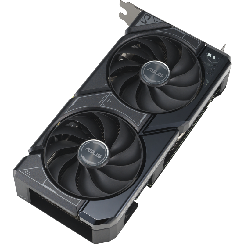 Видеокарта VGA ASUS NVIDIA GeForce DUAL-RTX4060TI-O8G-EVO 8GB, GDDR6/128-bit, PCIe 4.0, 1xHDMI 2.1a, 3xDP, 2.5-slot 90YV0J49-M0NA00 (ASUS DUAL-RTX4060TI-O8G-EVO), фото 4