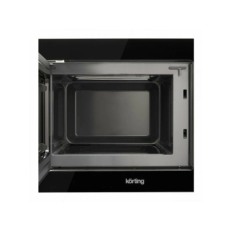 Встраиваемая микроволновая печь Korting KMI 827 GN, 26 л, 900 Вт, кварцевый гриль, чёрное стекло, фото 4