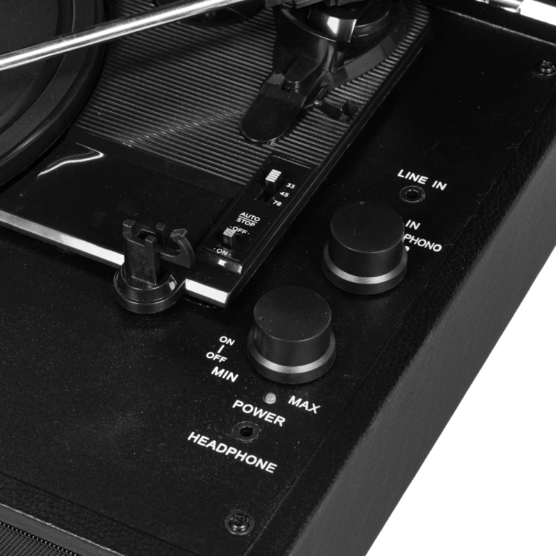 Виниловый проигрыватель Ritmix LP-120B, чёрный, фото 6