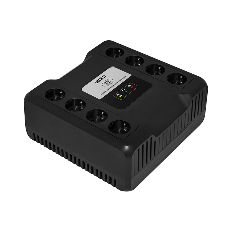 ИБП CBR 360 W 7Ah12V 8 x Shuko, 600 ВА, Line-Interactive, 8 розеток, Schuko, фото 6