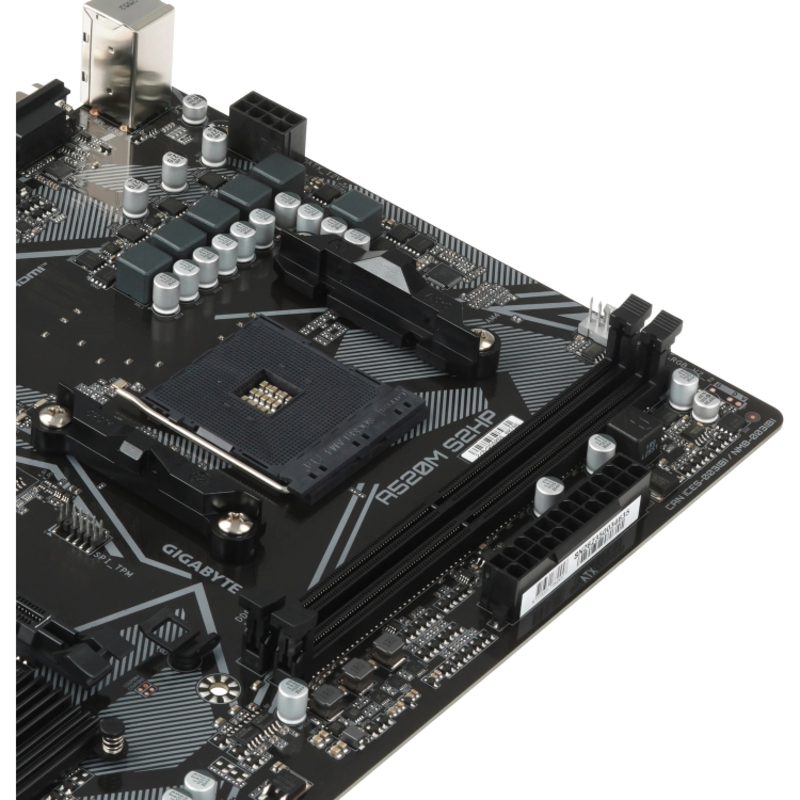 Материнская плата Gigabyte A520M S2HP, AM4, AMD A520, Micro-ATX, DDR4, фото 4