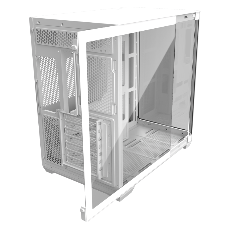 Корпус для ПК Raijintek ATREUS BT7, Midi Tower, белый, под ATX, E-ATX, Micro-ATX, Mini-ITX, подсветка ARGB, фото 4