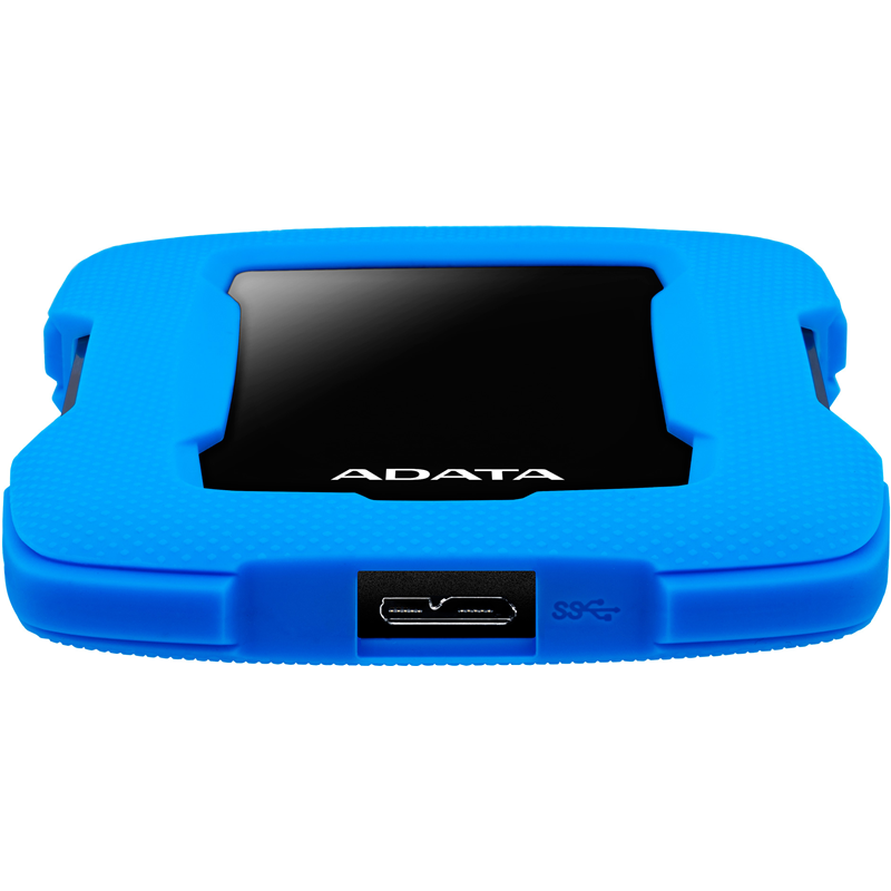 Внешний жёсткий диск 1TB ADATA HD330 (Blue), Silicone, USB 3.2 Gen1, 133x89x16mm, 190g (ADATA AHD330-1TU31-CBL), фото 6