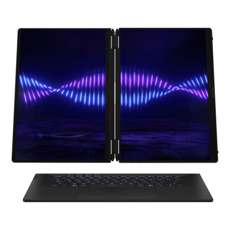 Ноутбук ASUS ROG Zephyrus Duo 16 GX651AX-SR118W Touch 16"(2880x1800 OLED (матовый))/Touch/Intel Ultra 9 386H(2.4Ghz)/65536Mb/1024PCISSDGb/noDVD/Ext:NVIDIA GeForce RTX 5090(24576Mb)/Cam/BT/WiFi/90WHr/war 1y/2.82kg/Stellar Grey/Win11Home + стилус; рюкзак, фото 7