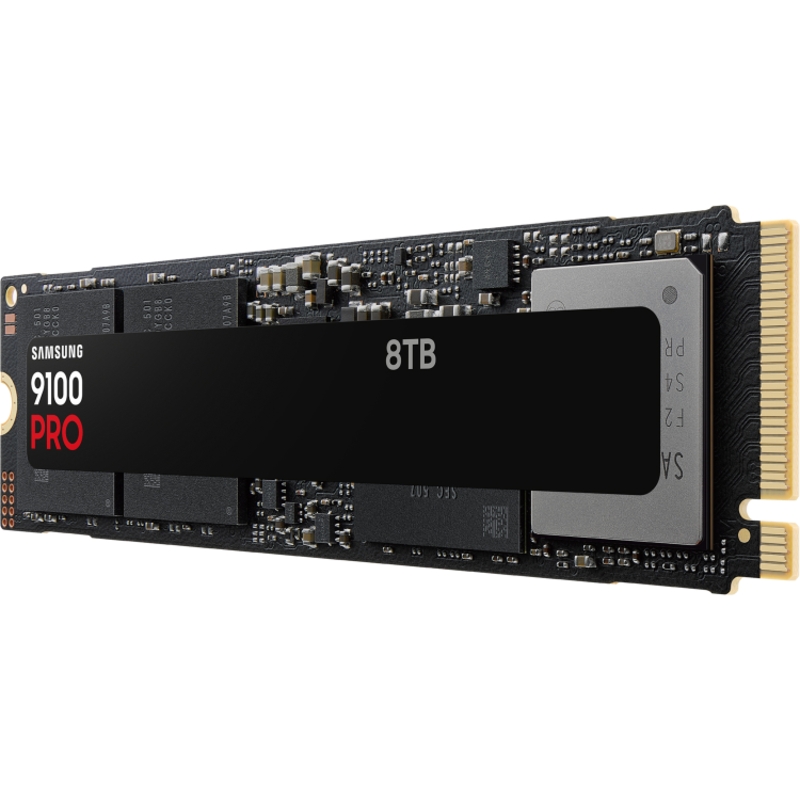 Твердотельный накопитель Samsung SSD 9100 PRO, 8000 ГБ, V-NAND, чтение 14800 МБ/с, 4800 ТБ, MZ-VAP8T0BW, фото 4