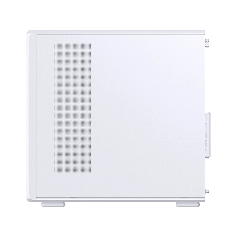 Корпус для ПК Jonsbo D200, Mini Tower, белый, под mATX, Mini-ITX, материал закалённое стекло, сталь, фото 4