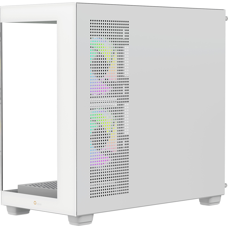 Корпус для ПК Ocypus Gamma C52 WH ARGB, Mini Tower, белый, под mATX, Mini-ITX, подсветка ARGB, фото 3
