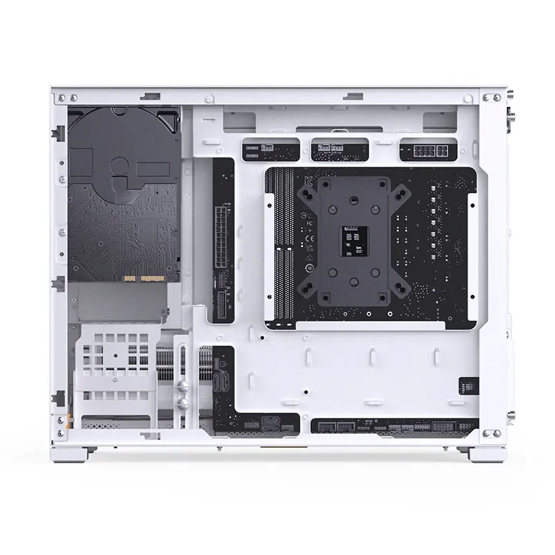 Корпус для ПК Jonsbo D32 PRO, Mini Tower, белый, под mATX, Mini-ITX, материал пластик, сталь, стекло, фото 24