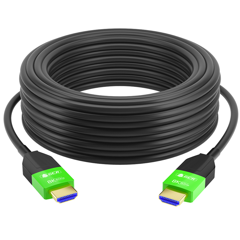 Кабель GCR PRO 40.0m, HDMI (m), 40 м, 60 Гц, 4K, чёрный, фото 3