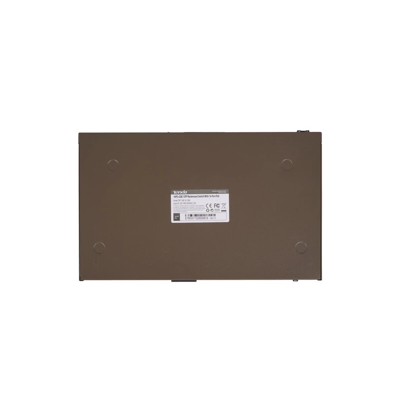 PoE-коммутатор Tenda IP-COM F1118P-16-150W неуправляемый, 16 портов 100 Мбит/с, 2 порта 1 Гбит/с, фото 6