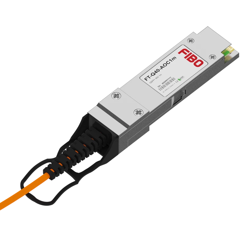 Кабель AOC Fibo FT-Q40-AOC1m QSFP+ 40 Гбит/с, оптический, 1 м, фото 3