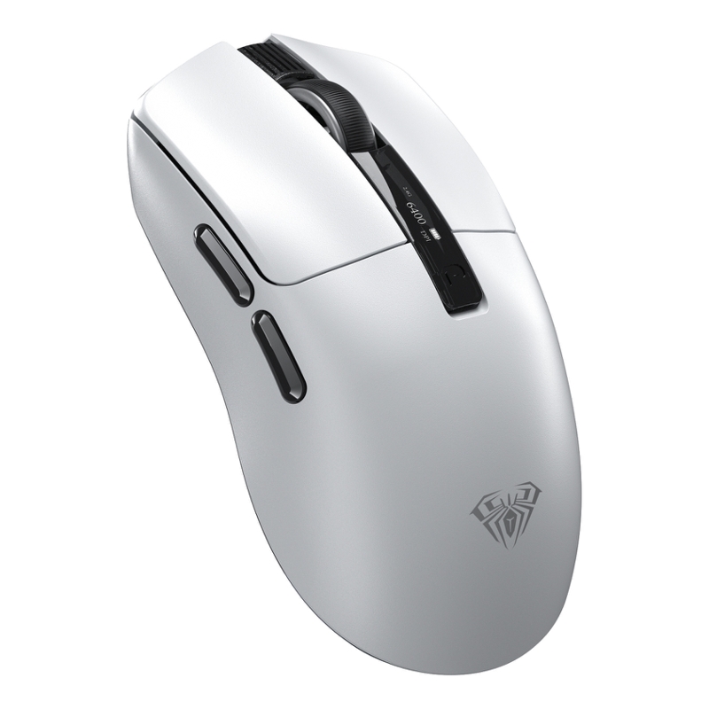 Мышь AULA SC590 Pro, USB-A, Bluetooth, 20000 dpi, белый, фото 2