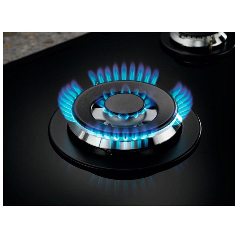 Варочная панель Electrolux KGG75362K, газовая, 75 см, 5 конфорок, Wok-конфорка, газ-контроль, фото 5