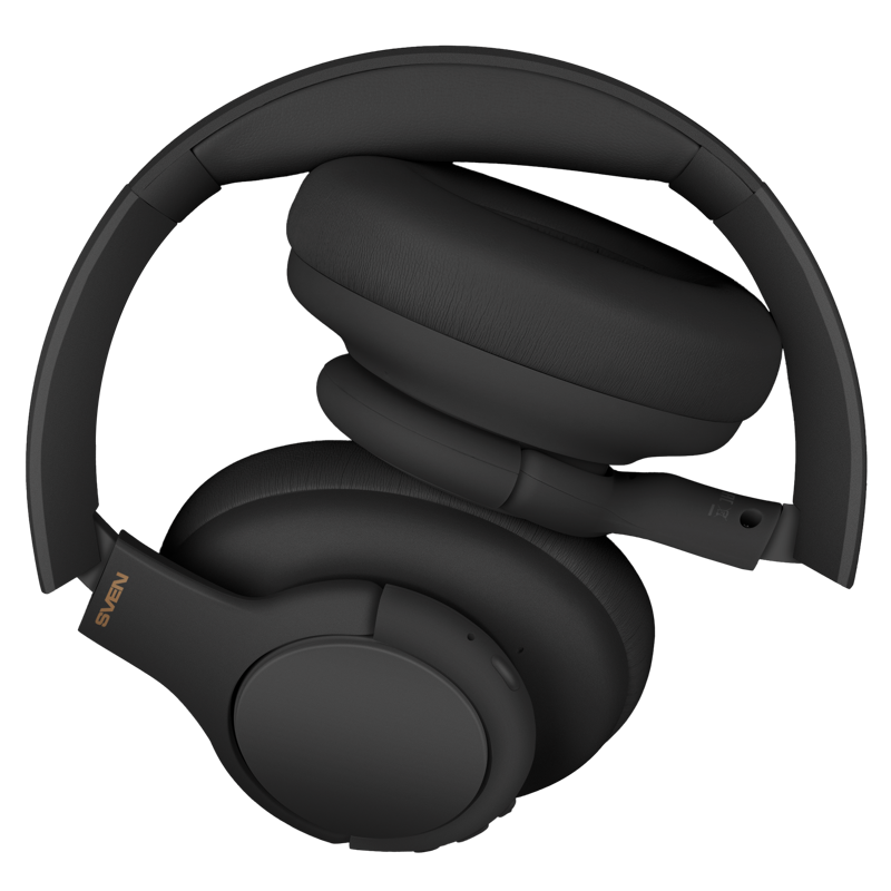 Беспроводные стереонаушники с микрофоном SVEN AP-B800MV, черный (Bluetooth, hybrid ANC, APP, 4 mics 500mAh) (SV-022754), фото 3