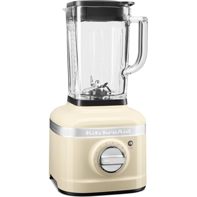 Стационарный блендер KitchenAid Artisan 5KSB4026EAC, стеклянный стакан 1,4 л, 16000 об/мин, кремовый, фото 2