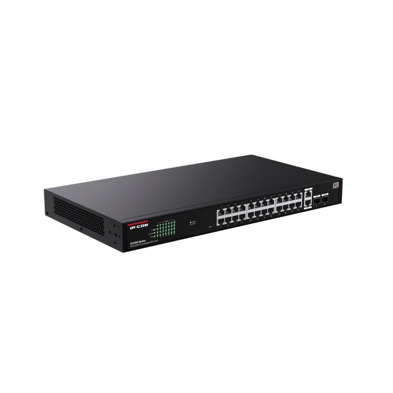 Коммутатор Tenda IP-COM G2228P-24-410W управляемый, 24 порта PoE 1 Гбит/с, 2 SFP, 370 Вт, фото 3