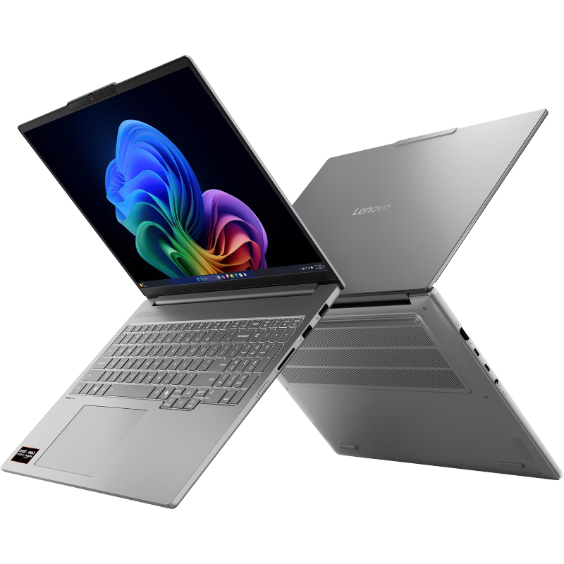 Ноутбук Lenovo IdeaPad Pro 5 16AKP10 16"(2880x1800 OLED)/AMD Ryzen AI 7 350(2Ghz)/32768Mb/1024PCISSDGb/noDVD/Int:AMD Radeon 860M/Cam/BT/WiFi/84WHr/war 1y/1.72kg/luna grey/noOS + 100W, RU kbd, фото 2