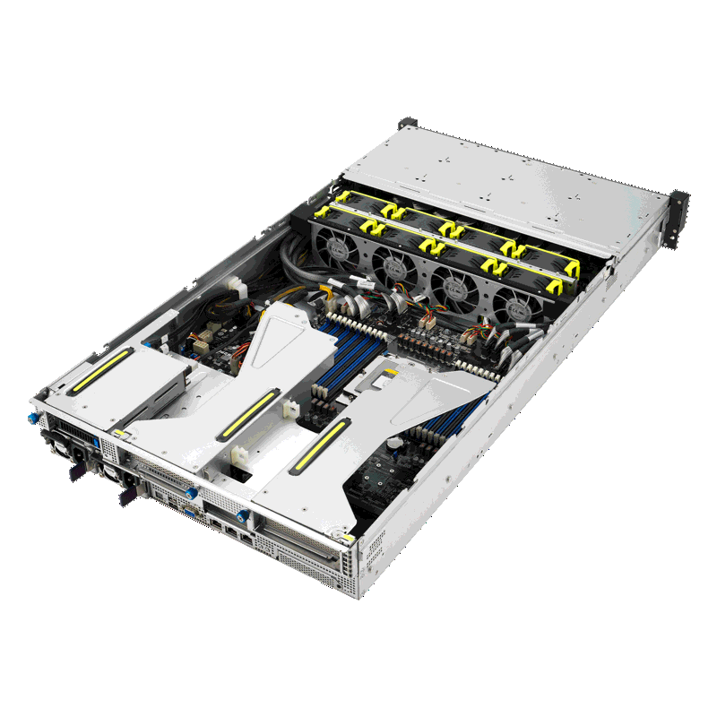 Серверная платформа ASUS RS521A-E12-RS24U, 2U, 1 x SP5 LGA 6096 360W, 24 x DDR5 6400/4800*, 24x 2.5'' NVMe hsb + 2x 2.5'' SATA (ASUS 90SF03X1-M000E0), фото 8