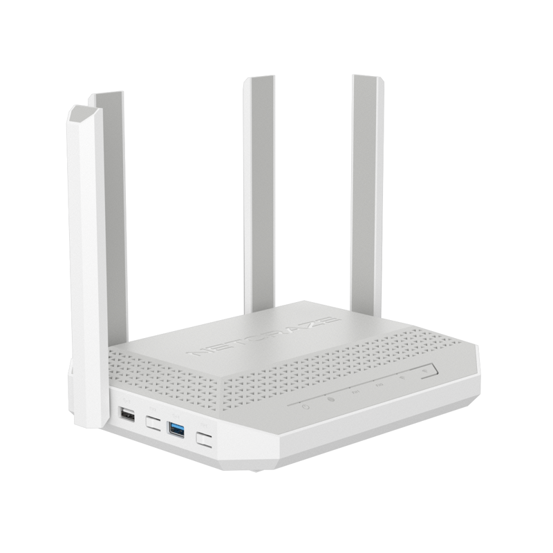 Wi-Fi роутер Netcraze Ultra Mesh Wi-Fi 7 BE7200, 5 портов LAN, 2 порта USB, фото 3