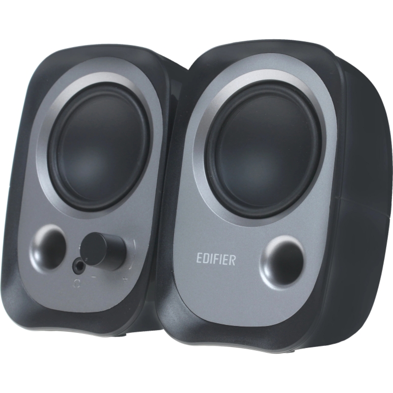 Акустическая система Колонки Edifier R12U, 4 Вт, проводное подключение, чёрный, фото 3