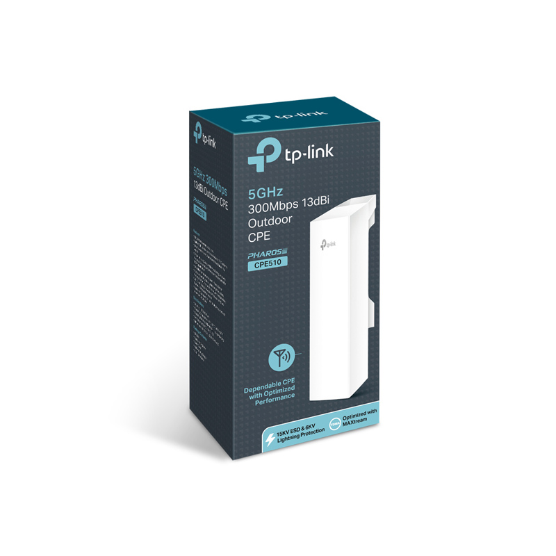 Наружная точка доступа TP-Link CPE510, 5 ГГц, 300 Мбит/с, антенна 13 дБи, пассивный PoE, фото 6