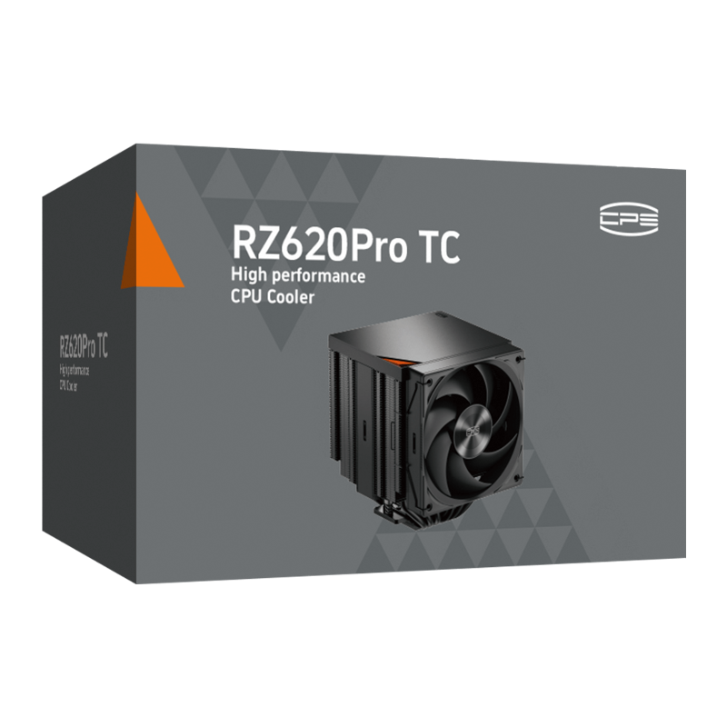 Кулер для процессора PcCooler RZ620Pro TC BK, AM4, AM5, LGA115X, LGA1200, LGA1700, LGA1851, до 265 Вт, фото 8