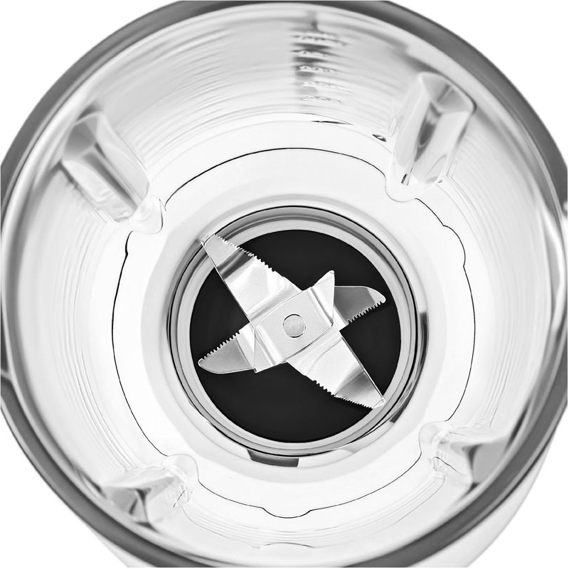 Стационарный блендер Korting KTB 0702 W135, 1500 Вт, стеклянная чаша 2 л, 35 скоростей, колка льда, серый, фото 4