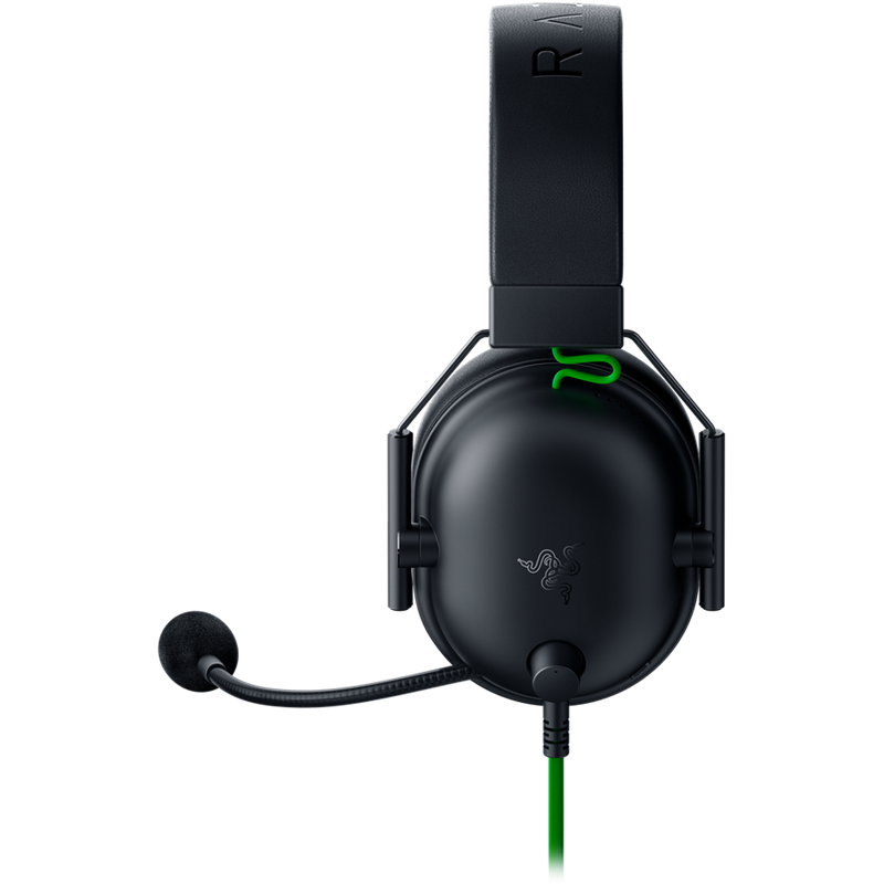 Гарнитура Razer BlackShark V2 X, проводное подключение, Mini-jack, накладные, чёрный, для геймеров, фото 3