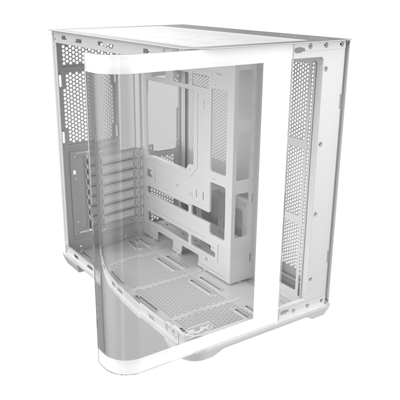 Корпус для ПК Raijintek ATREUS BT7, Midi Tower, белый, под ATX, E-ATX, Micro-ATX, Mini-ITX, подсветка ARGB, фото 5
