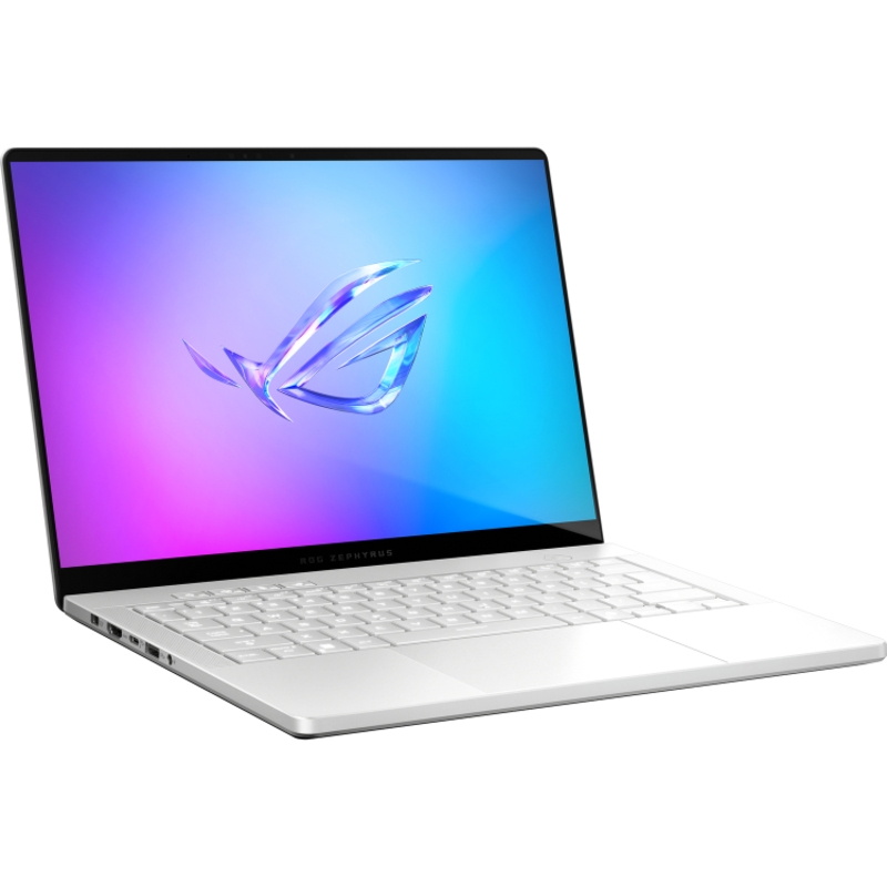 Ноутбук ASUS ROG Zephyrus G14 GA403GM-SY020 14"(2880x1800 OLED 120Hz)/AMD Ryzen AI 9 465(2Ghz)/32768Mb/1024PCISSDGb/noDVD/Ext:nVidia GeForce RTX 5060(8192Mb)/Cam/BT/WiFi/73WHr/war 1y/1.5kg/Platinum White/DOS + +чехол, фото 4
