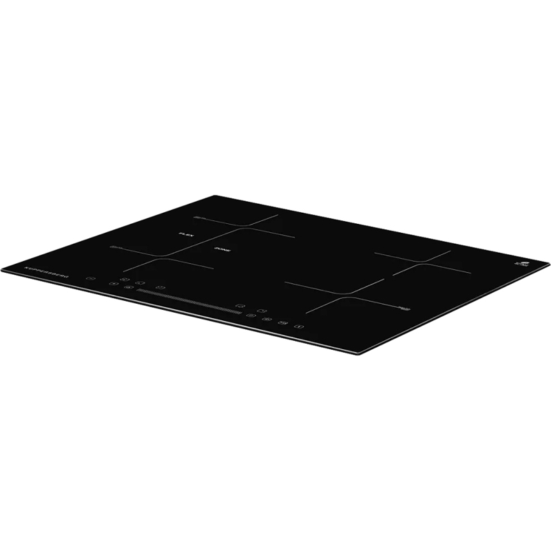 Варочная панель Kuppersberg ICS 612, индукционная, 60 см, 4 конфорки, Flexi-zone, поддержание тепла, чёрная, фото 3