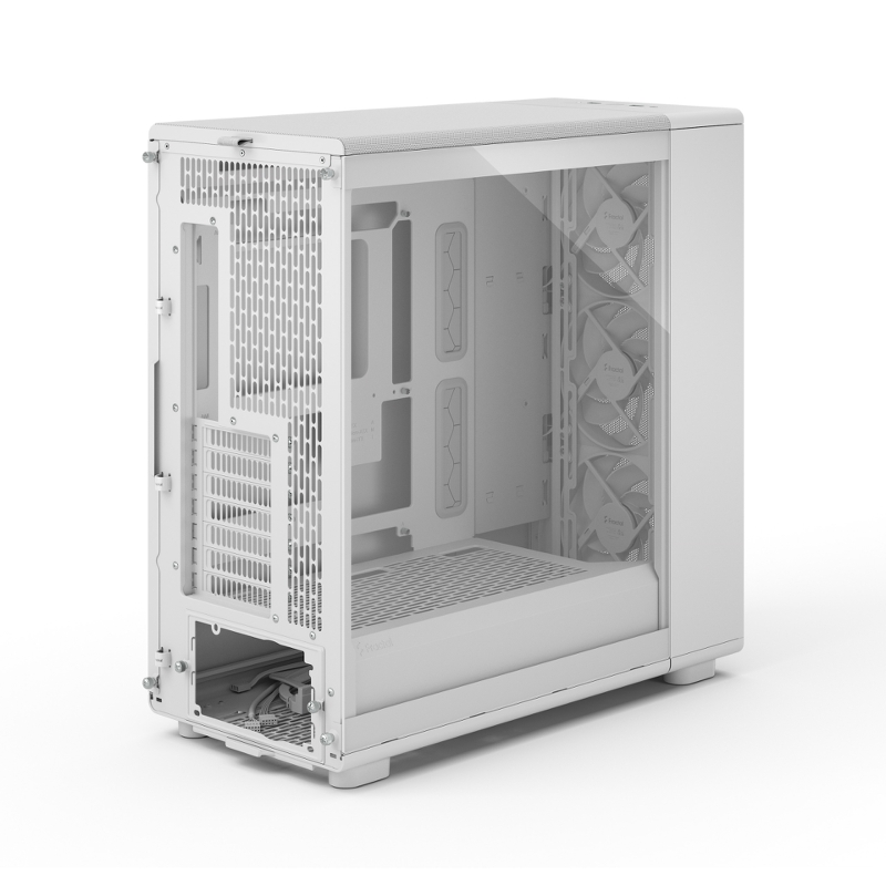 Корпус ПК без блока Case Fractal Design Epoch XL TG Clear, Full-Tower, 3x140mm, 2xUSB-A 3.2 + 1xUSB 3.2 Type-C E-ATX, ATX, mATX, mITX, White, фото 7