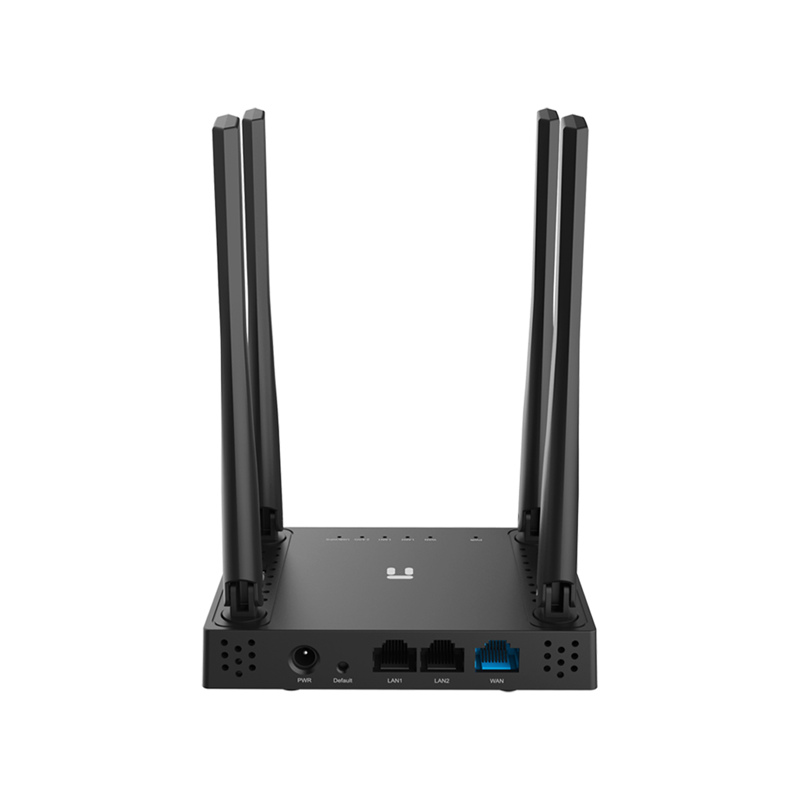 Wi-Fi роутер Netis N5 AC1200 10, 2 порта LAN, беспроводное подключение, чёрный, фото 2
