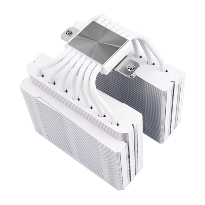 Кулер для процессора Thermalright Frost Tower 140, 2011, AM4, AM5, LGA115X, LGA1200, LGA1700 и др., белый, фото 4