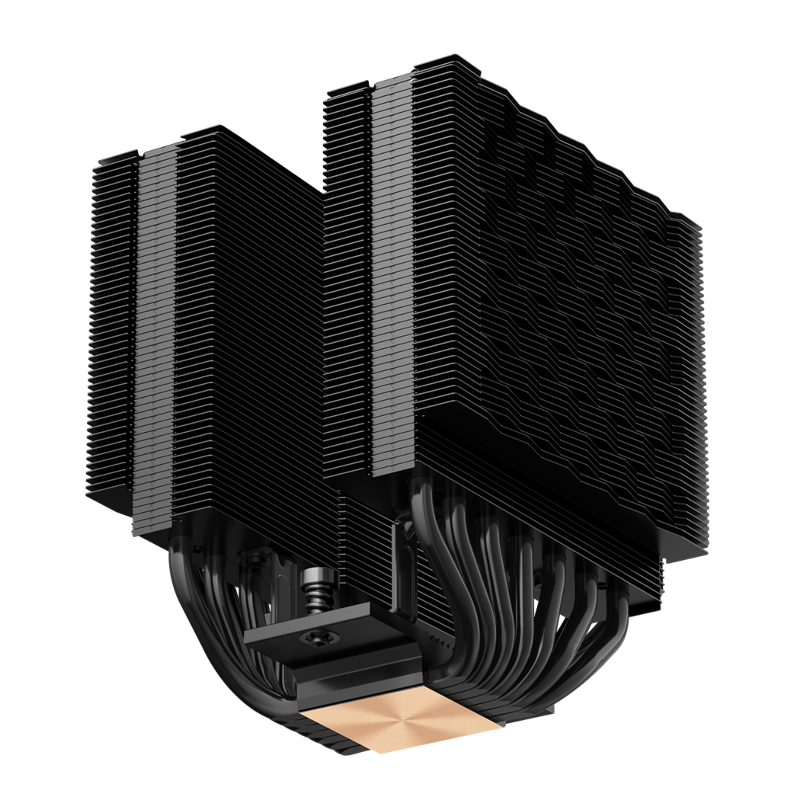 Кулер для процессора PcCooler RT720 TC BK, AM4, AM5, LGA115X, LGA1200, LGA1700, LGA1851, до 270 Вт, фото 4