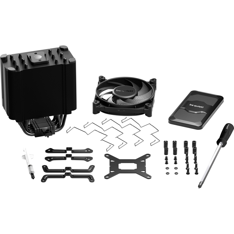 Кулер для процессора be quiet! DARK ROCK 5, AM4, AM5, LGA1150, LGA1155, LGA1200, LGA1700, до 210 Вт, фото 8