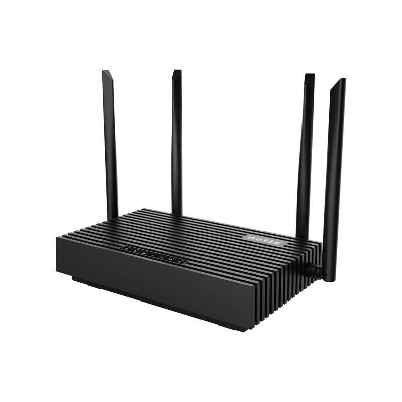 Wi-Fi роутер Netis N6 AX1800 10, 4 порта LAN, беспроводное подключение, чёрный, фото 4