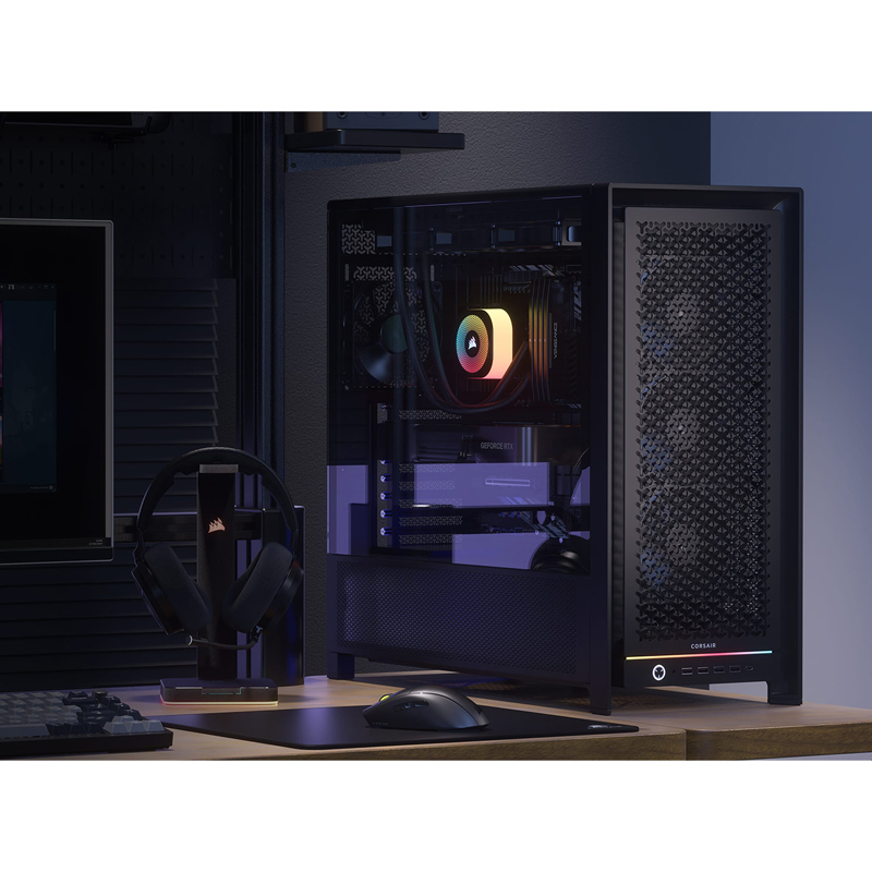 Корпус для ПК Corsair Frame 5000D RS High-Airflow, Midi Tower, чёрный, под ATX, E-ATX, mATX, Mini-ITX, фото 7