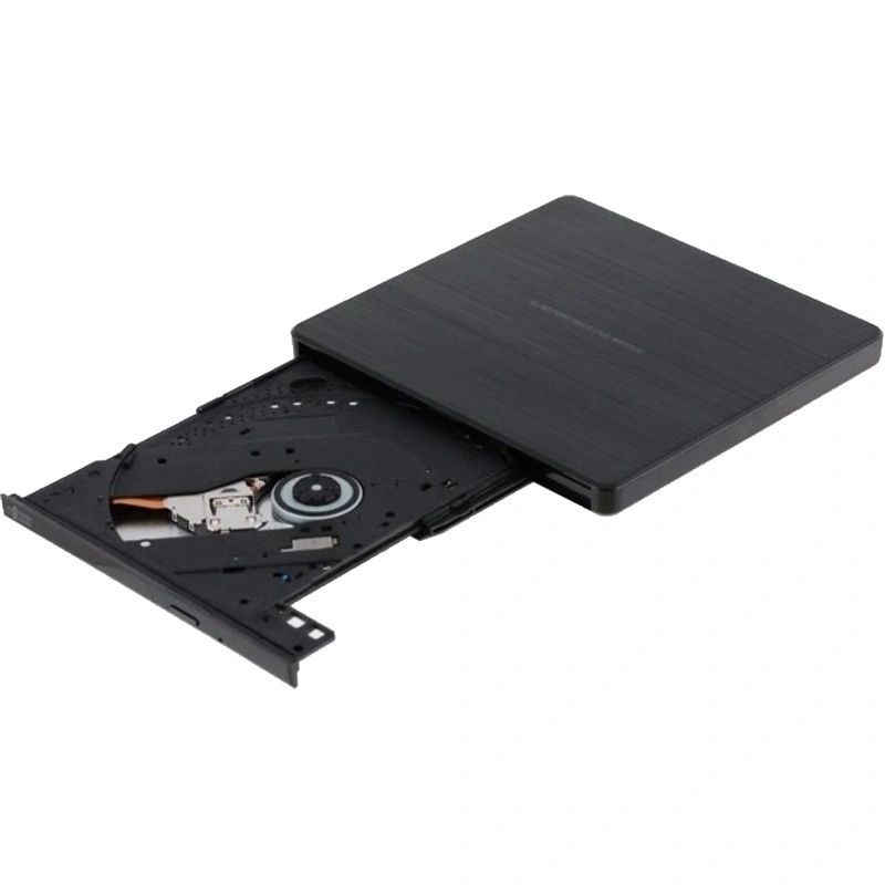 Оптический привод LG DVD-RW ext. GP60NB60, внешний, DVD-R/RW рекордер, чёрный, фото 2