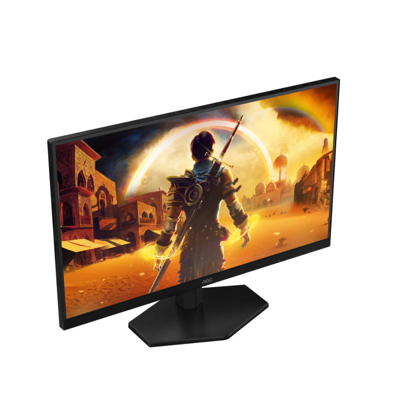 Монитор AOC Q27G42ZE, 27 дюймов, 2560x1440, 240 Гц, IPS, чёрный, формат 16:9, фото 3