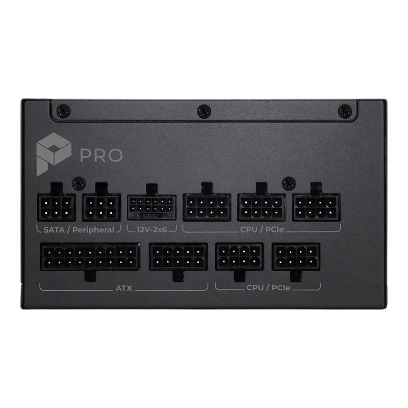 Блок питания MSI PRO A850PL PCIE5, 850 Вт, 80 PLUS Platinum, ATX, активный PFC, вентилятор 120x120 мм, фото 2